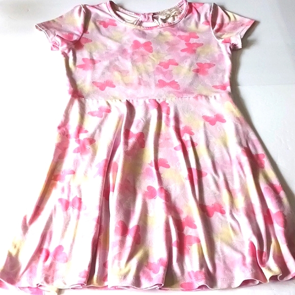 BTWEEN Multi-Colored Short Sleeve Girl's Dress Size 8 - Picture 2 of 8